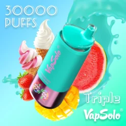 Vapsolo Triple 30000 Puffs Écran numérique 2 5 Low Nicotine Original Factory 2 Vapexyz