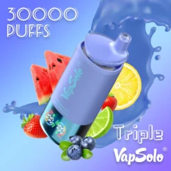 Vapsolo Triple 30000 Puffs Écran numérique 2 5 FAISE D'ORIGINATION DE NICOTINE BASSE 7 VAPEXYZ