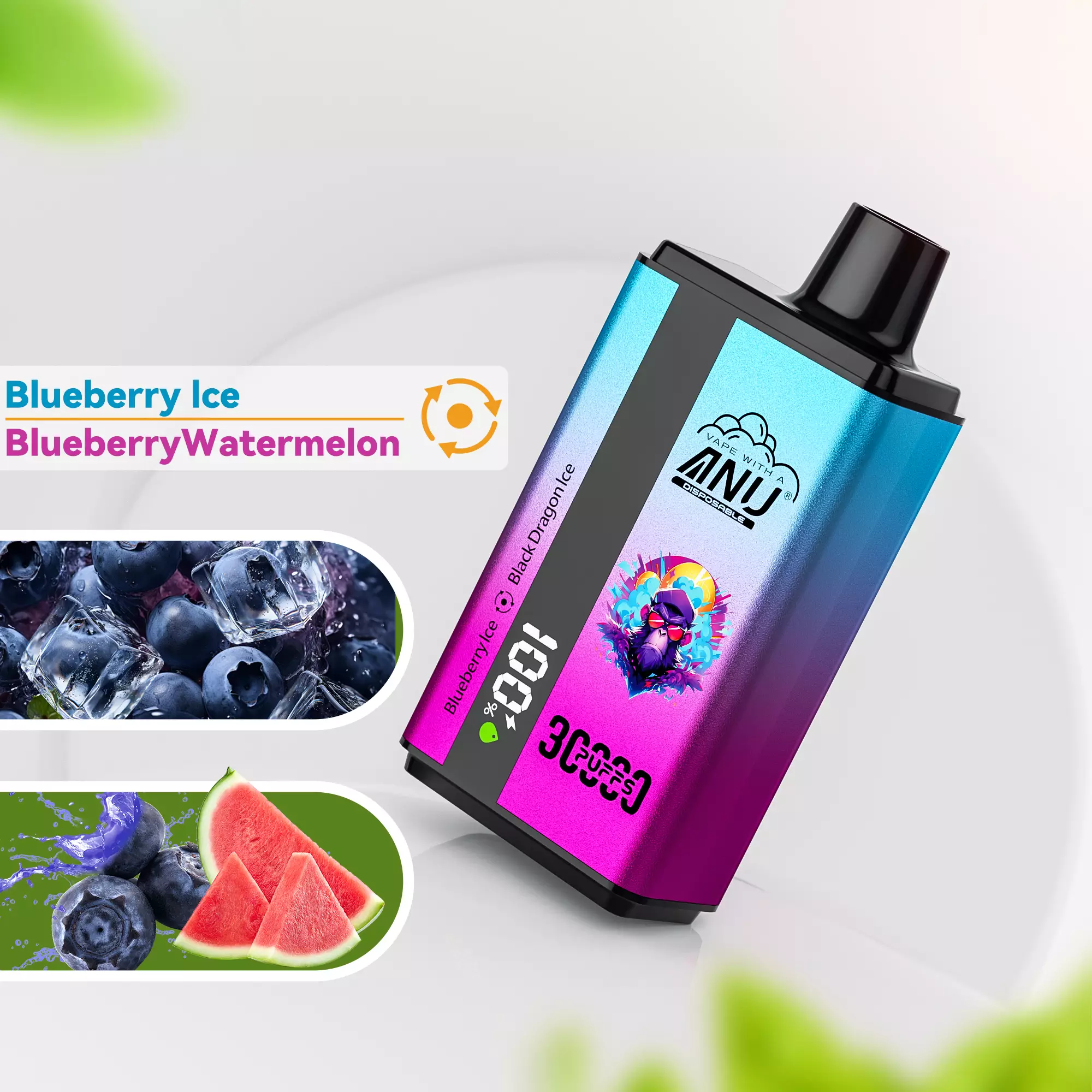 ANU Double Taste 30000 Puffs Ecran Digital Cumpărare în Vrac Vape-uri Reîncărcabile de Unică Folosință angro 4 ANU Double Taste 30000 Puffs Ecran Digital Cumpărare în Vrac Vape-uri Reîncărcabile de Unică Folosință în Vrac - Imaginea 4