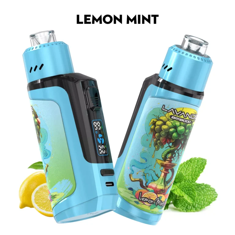 Lavande BM18000 PUFFS digitalni zaslon Nizka nikotinska originalna tovarna 10 Vapexyz
