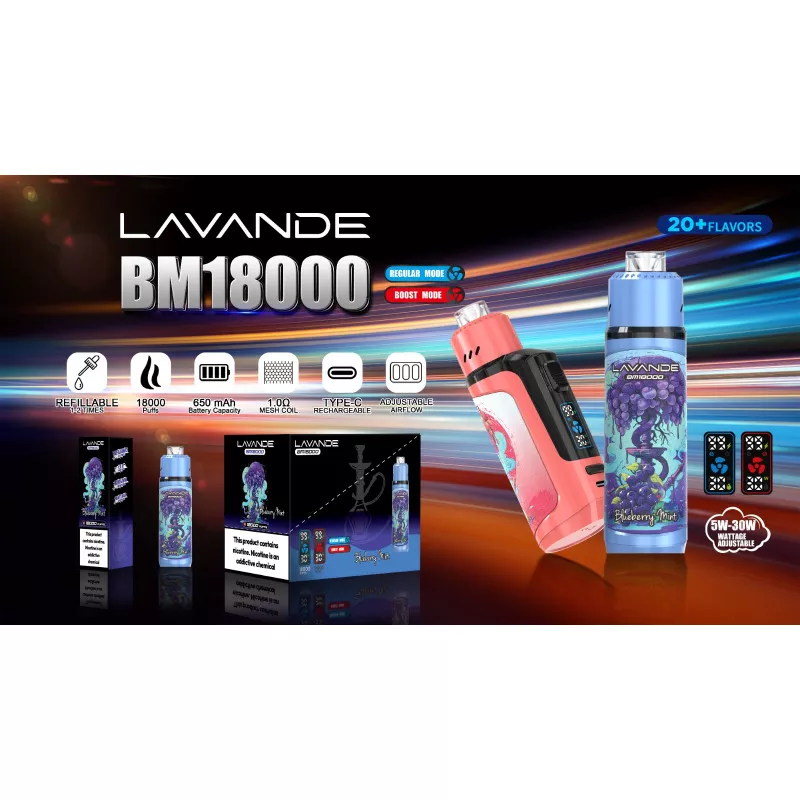 Lavande BM18000 Packaging and Bulk Presentation