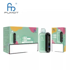 Randm Fumot Tornado 20000 Puffs Digitálna obrazovka 0 2 3 5 Nízka nikotín Original Factory 12 Vapexyz