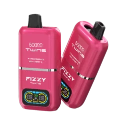 Fizzy Twins 50000 Puffs Dual Flavor Tank Advanced Display 2 5 Low Nicotine Original Factory 12 VapeXYZ