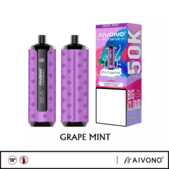 AIVONO AIM FATMAX 50000 Puffs Eldobható Vape Újratölthető 800mAh U 5 VapeXYZ
