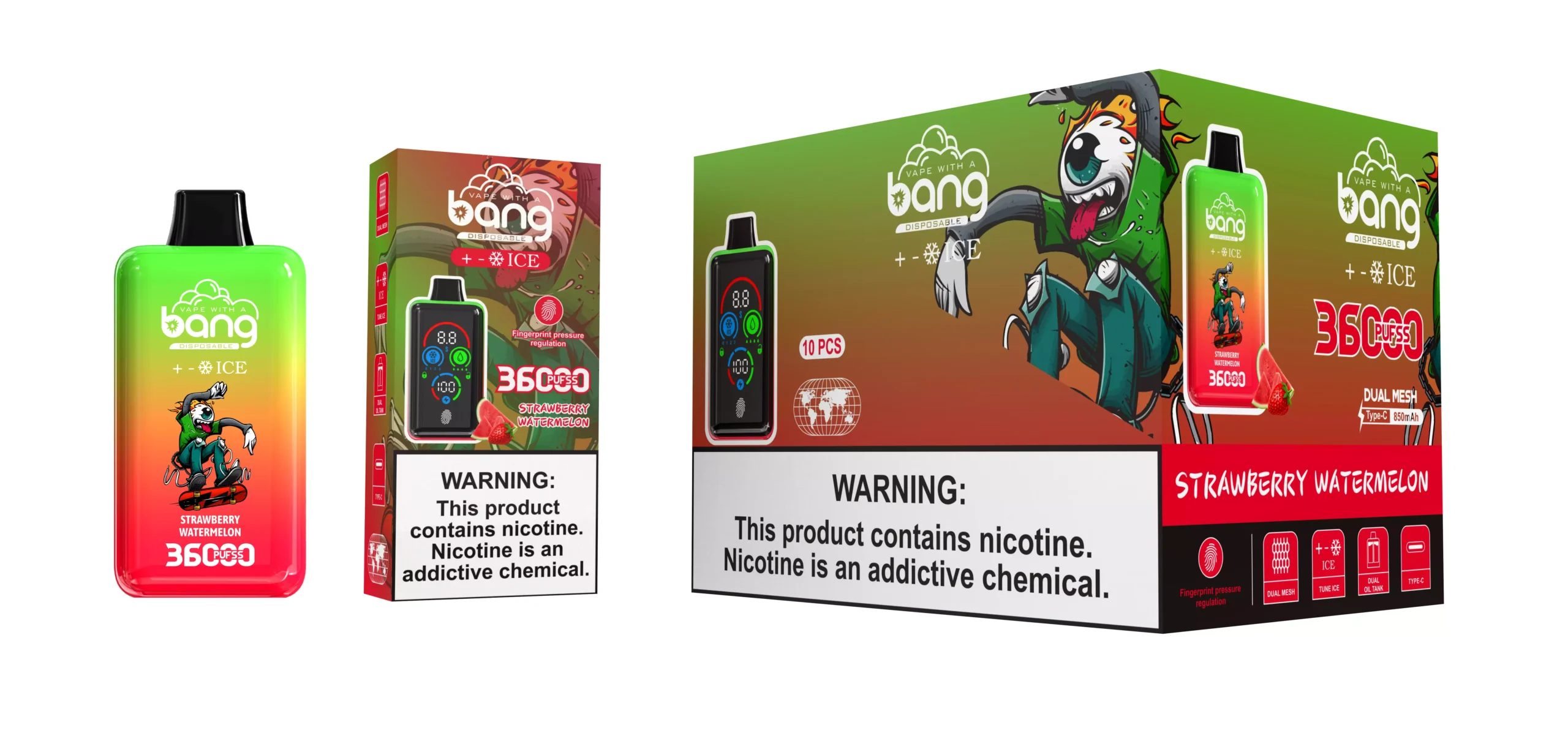 BANG DSK026 36000 Puffs Ice Blended Bulk Buy Rechargeable Disposable Vapes Wholesale 5 BANG DSK026 36000 Puffs Ice Blended Bulk Buy Rechargeable Disposable Vapes Wholesale - Image 5