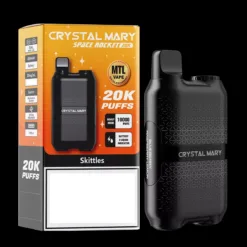 CRYSTAL MARY SpaceRocket 12000/20000 Puffs Vapes Descartáveis Vape Profissional por Atacado para Descartáveis em Atacado