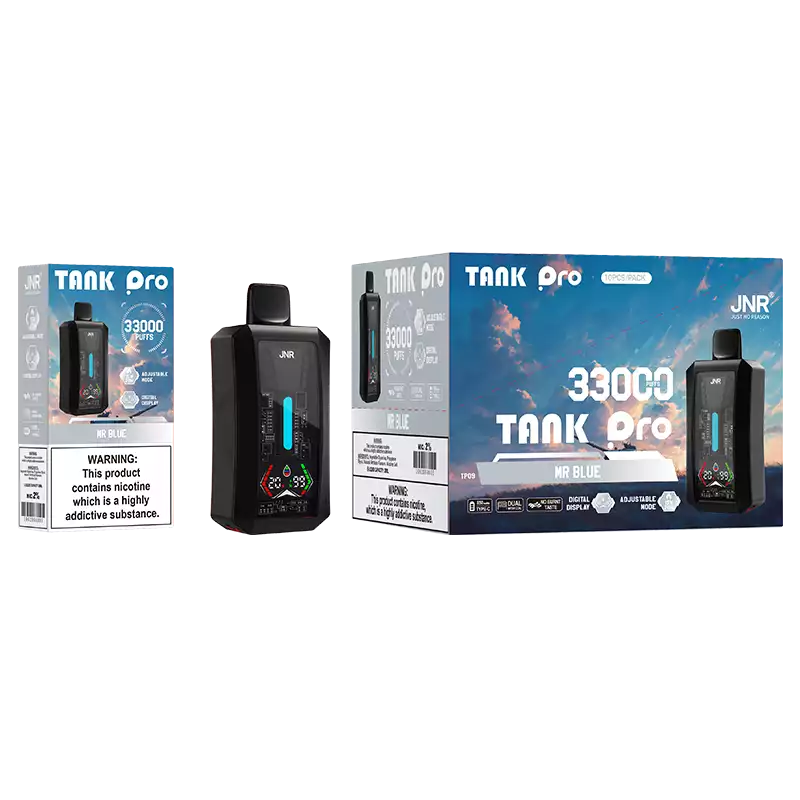 JNR TANK PRO 33000 Puff Disposable Vape Crafted for European Professional Vape Distributors 6 JNR TANK PRO 33000 Puff Disposable Vape Crafted for European Professional Vape Distributors - Obraz 6