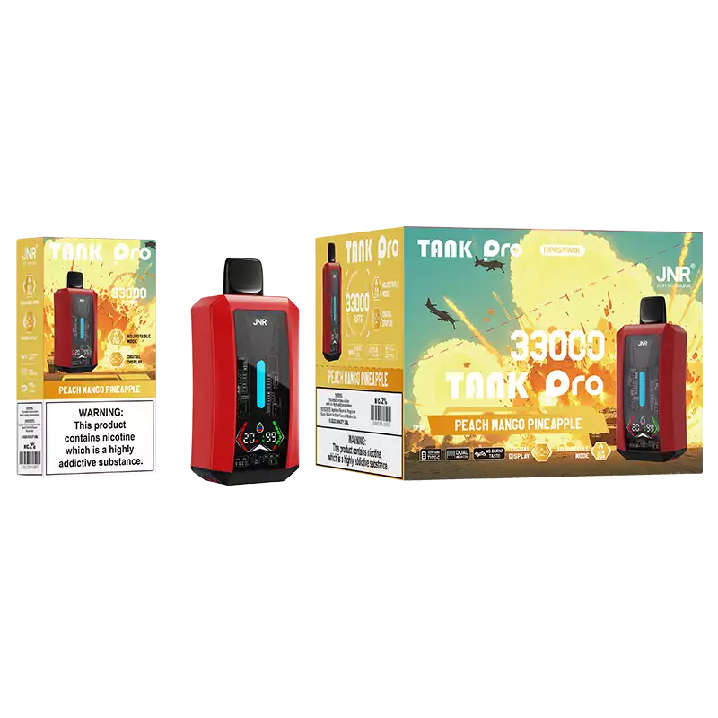 JNR TANK PRO 33000 Puff Disposable Vape Crafted for European Professional Vape Distributors 5 JNR TANK PRO 33000 Puff Disposable Vape Crafted for European Professional Vape Distributors - Obraz 5