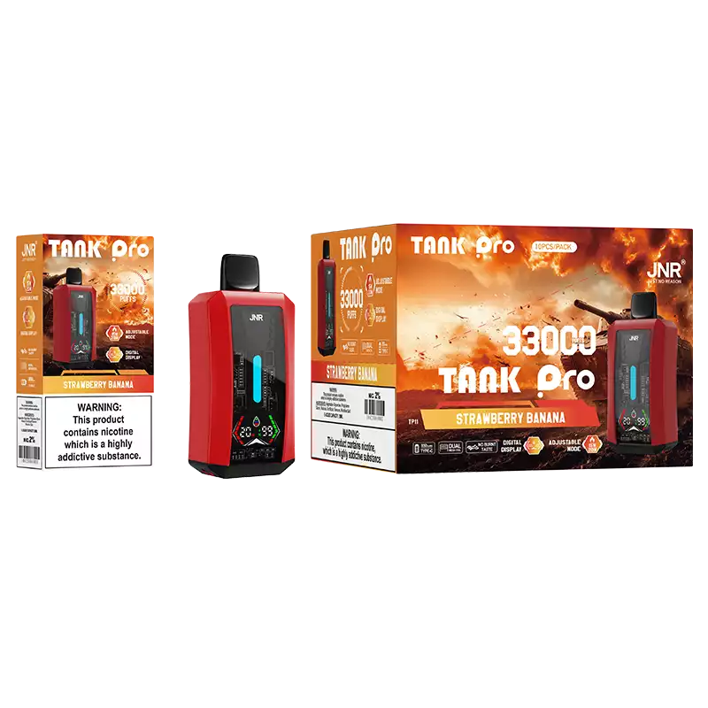JNR TANK PRO 33000 Puff Disposable Vape Crafted for European Professional Vape Distributors 4 JNR TANK PRO 33000 Puff Disposable Vape Crafted for European Professional Vape Distributors - Obraz 4