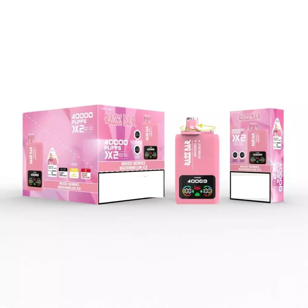 2025 En İyi Toptan RAZZ BAR 40000 Puffs Orijinal Tek Kullanımlık Vape'ler Düşük Konsantrasyon ile Toplu Alım İçin