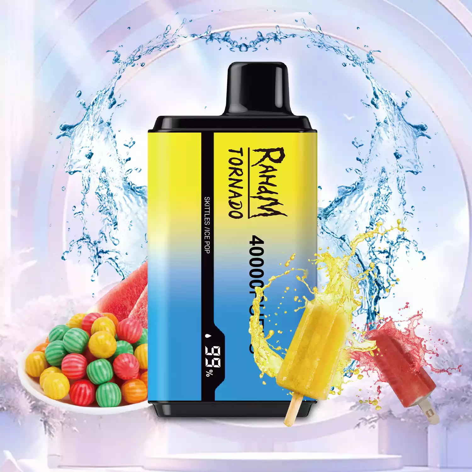 RAHDM 40000 Puffs HP20 Dual Taste Profile Bulk Buy Original Rechargeable Disposable Vapes Wholesale