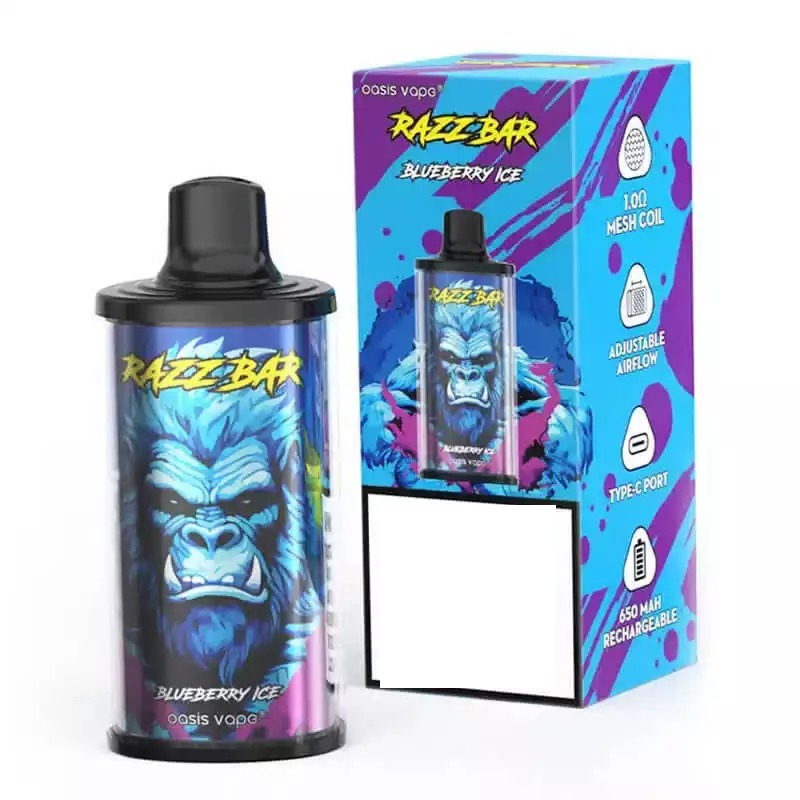 RAZZ BAR 15000 Puffs Οθόνη LCD Χονδρική Αγορά Αναπλήρωσης Μίας Χρήσης Vapes Χονδρική Πώληση