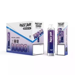 Razz Bar Crystal 10000 Puffs LCD Scherm Lage Nicotine Oplaadbare Wegwerp Vapes Wholesale Bulk Koop 4 VapeXYZ