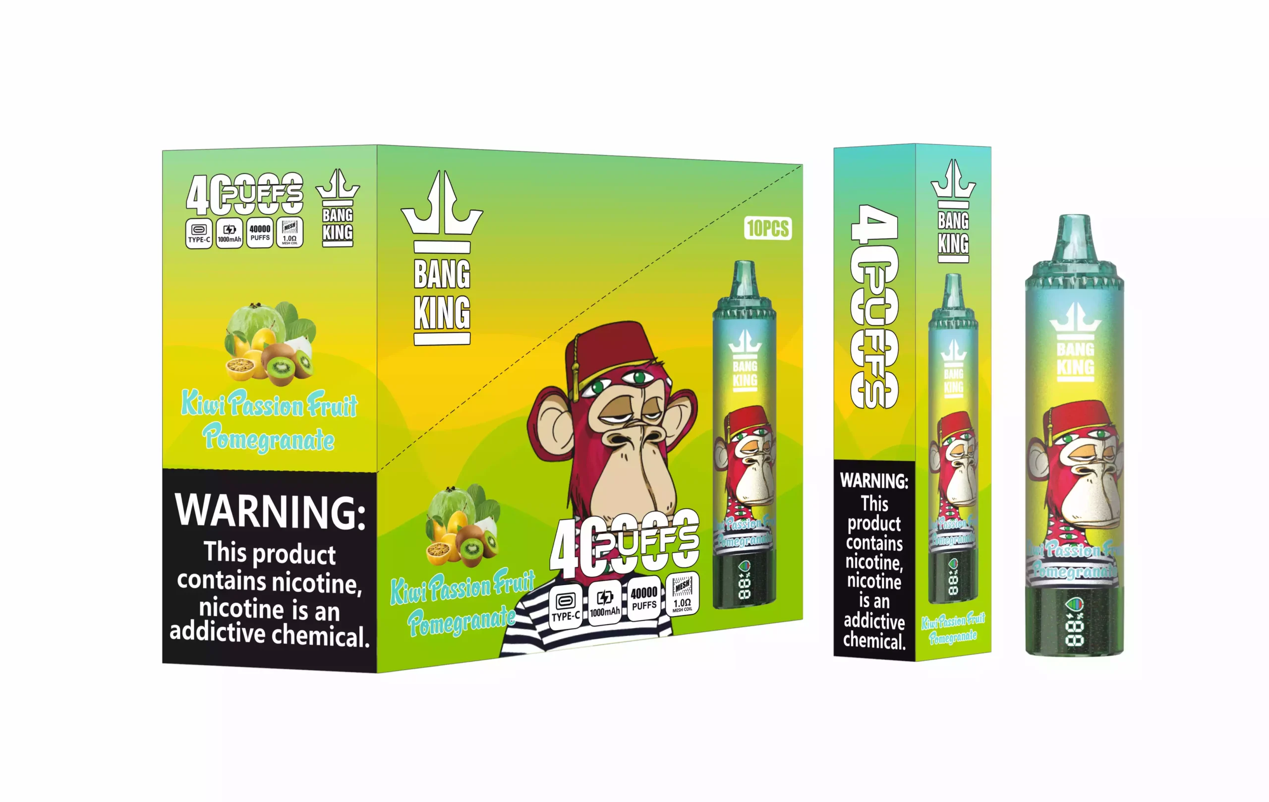 BANG KING 40000 Puffs DSK059 Toplu Alım Şarj Edilebilir Tek Kullanımlık Vape Toptan 5 BANG KING 40000 Puffs DSK059 Toplu Alım Şarj Edilebilir Tek Kullanımlık Vape Toptan Satış - Resim 5