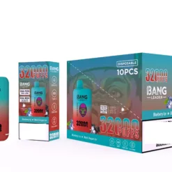 LEADER BANG 32000 bouffées  Deux saveurs Faible nicotine Achat en gros Vapes jetables rechargeables d'origine 10 VapeXYZ