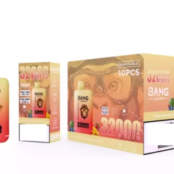 LEADER BANG 32000 bouffées  Deux saveurs Faible nicotine Achat en gros Vapes jetables rechargeables d'origine  Vente en gros 3 VapeXYZ