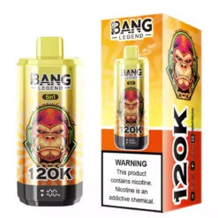 BANG LEGEND 120000 Puffs 5-IN-1 DSK60 Bulk Buy Rechargeable Disposable Vapes Wholesale