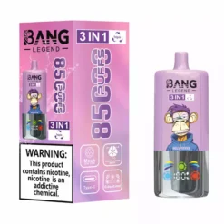 BNAG LEGEND 85000 Puffs DSK058 Ricaricabile 3 IN 1 Basso Nicotina Acquisto in Massa Vape Ridisponibili Originali all'Ingrosso 2 VapeXYZ