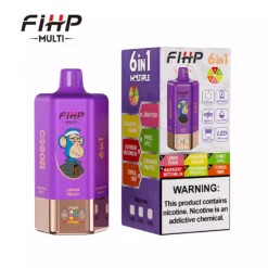 FIHP 120000 Puhf 6-ühes Mitmekordsed Maitse 120K Hulgiost Täiendatav Ühekordselt Kasutatav Vape Hulgimüük 9 FIHP 120000 Puffs 6 in 1 Mitme maitseline Madal Nikotiin Hulgiosta Originaal Laaditav Ühekordselt Kasutatav Vape Hulgimüük 3 VapeXYZ