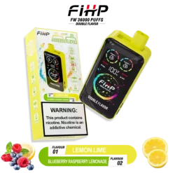 FIHP 36000 36K Puffs Double Flavor Disposable Vape Dual Mesh Coil LED Display Wholesale 11 VapeXYZ