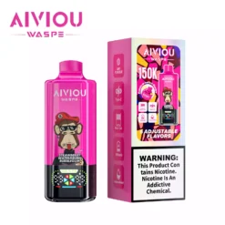 WASPE AIVIOU 150000 Puffs Six Flavor Low Nicotine Bulk Buy Original Rechargeable Disposable Vapes Wholesale 12 VapeXYZ