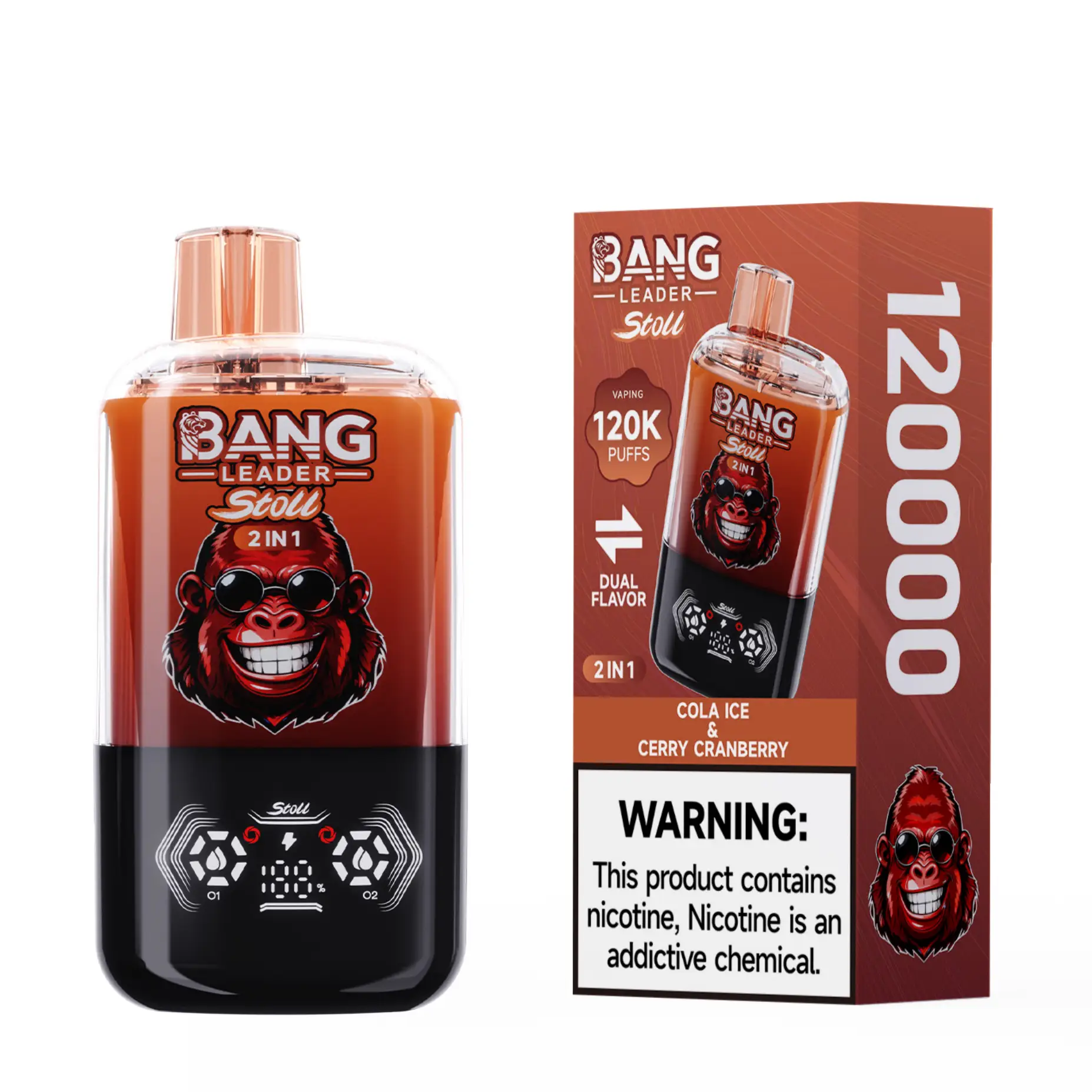 BANG LİDERİ STOLL 120000 Puffs Şarj Edilebilir Tek Kullanımlık Vape 120K Çift Lezzet Toplu Alışveriş Toptan Satış 9 BANG LİDERİ STOLL 120000 Puffs Şarj Edilebilir Tek Kullanımlık Vape 120K Çift Lezzet Toplu Alışveriş Toptan - Resim 9