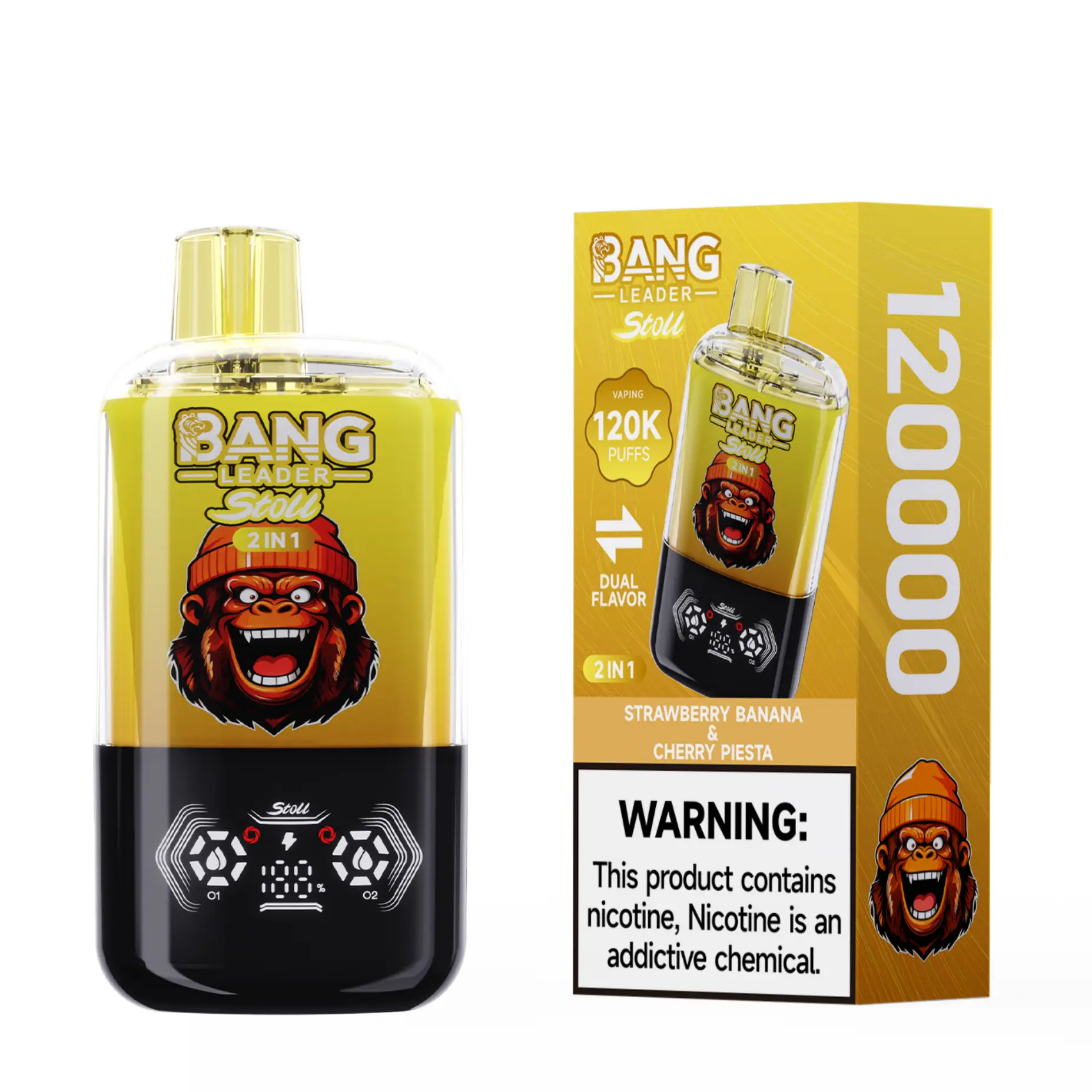 BANG LİDERİ STOLL 120000 Puffs Şarj Edilebilir Tek Kullanımlık Vape 120K Çift Lezzet Toplu Alışveriş Toptan Satış 4 BANG LİDERİ STOLL 120000 Puffs Şarj Edilebilir Tek Kullanımlık Vape 120K Çift Lezzet Toplu Alışveriş Toptan - Resim 4