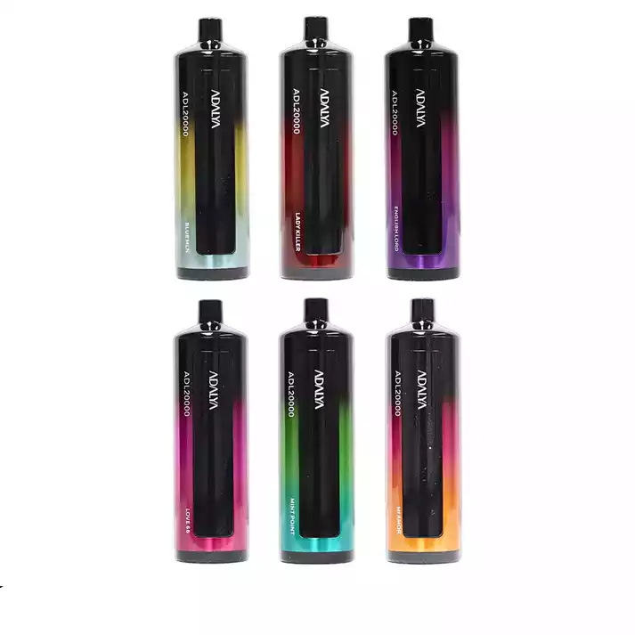 ADALYA 20000 20K Puffs Purchase Disposable Vape European Warehouse Fast Ship No MOQ 10 Buy 2% Strength ADALYA 20000 20K Puffs Disposable Vape Type-C European Warehouse No MOQ