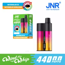 JNR WIND WHIP 44K 44000 Puffs Type C Fast Charge Smart Screen Disposable Vape Wholesale Bulk Buy 3 VapeXYZ