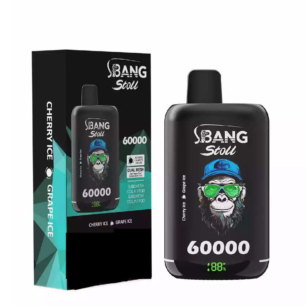 BANG LEADER STOLL 60000 60K Puffs Vape monouso 2IN1 Sapore Mesh Coil Acquisto all'ingrosso in grande quantità 12 BANG LEADER STOLL 60000 60K Puffs Vape Monouso 2IN1 Sapore Bobina Mesh Acquisto all'Ingrosso in Quantità - Immagine 12