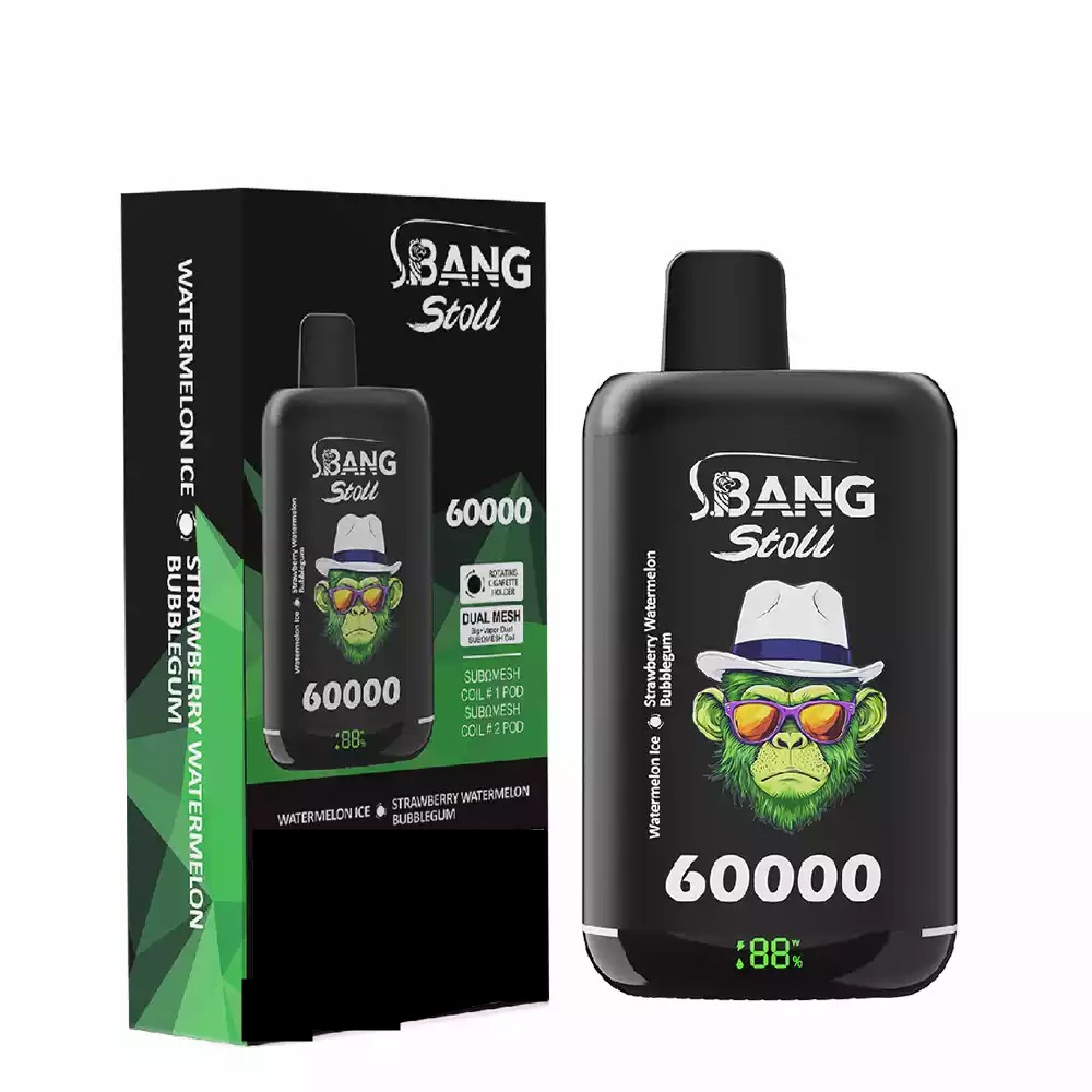 BANG LEADER STOLL 60000 60K Puffs Vape monouso 2IN1 Sapore Mesh Coil Acquisto all'ingrosso in grandi quantità 3 BANG LEADER STOLL 60000 60K Puffs Vape monouso 2IN1 Sapore Mesh Coil Acquisto all'ingrosso in grandi quantità - Immagine 3