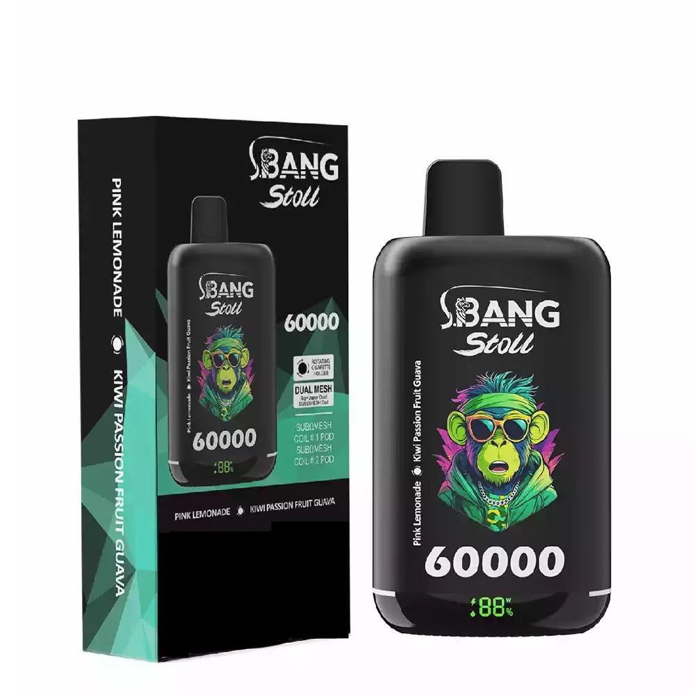 BANG LEADER STOLL 60000 60K Puffs Vape monouso 2IN1 Sapore Mesh Coil Acquisto all'ingrosso in grandi quantità 7 BANG LEADER STOLL 60000 60K Puffs Vape Monouso 2IN1 Sapore Bobina Mesh Acquisto All'ingrosso in Quantità - Immagine 7