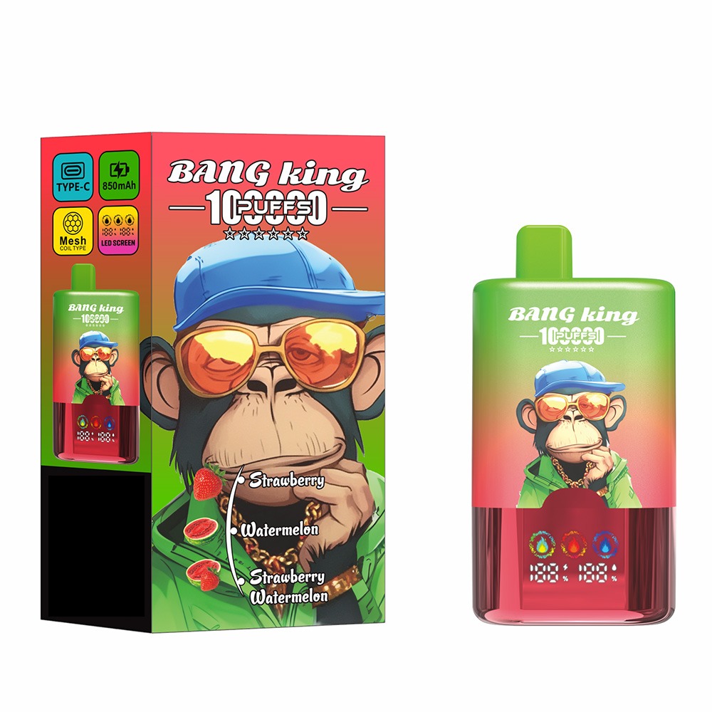 BANG KING 100000 Pahvapuhallusta DSK061 3-in-1 Hävytettävät Vapes Tukku Ostaa Suuri Kapasiteetti 100K Pahvapuhallusta Mesh Käämi 11 BANG KING 100000 Puffs DSK061 3-in-1 Hävytettävät Vapes Tukku Ostaa Suuri Kapasiteetti 100K Puffs Mesh Coil - Kuva 11