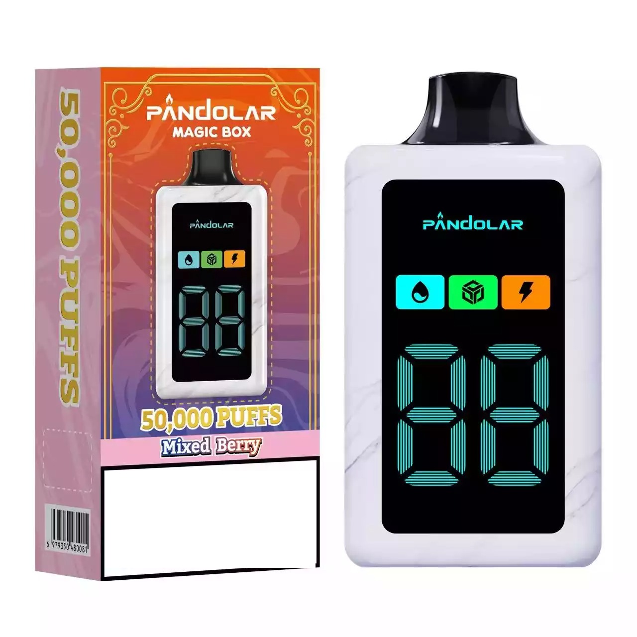 Caja Mágica PANDOLAR 50000 Puffs 50K Vapes Desechables Compra al Por Mayor Tecnología de Doble Malla 3 Caja Mágica PANDOLAR 50000 Puffs 50K Vapes Desechables Compra al Por Mayor Tecnología de Malla Dual - Imagen 3