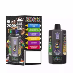 BANG BLAZE 200K DSK069 Hävytettävät Vapeet Tukku Ostaa 200000 Puhallusta 6 In 1 Vaihdetettava Kaksinkertainen Mesh 16 BANG BLAZE 200K DSK069 Hävytettävät Vapeet Tukku Ostaa 200000 Puhallusta 6 Vaihtoehtoa Vaihdetettava Kaksinkertainen Mesh Suorituskyky 6 VapeXYZ