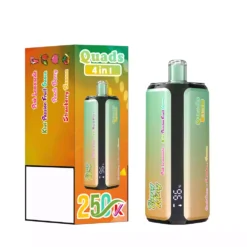 BANG KING 250K Puffs DSK074 Quads 4in1 Disposable Vapes Χονδρική Αγορά Μεγάλες Ποσότητες 250000 Puffs Quad System Mesh Coil Τύπου C Αναπλήρωση 5 VapeXYZ