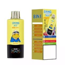 Lider BANG Stoll 350000 de pufuri 8 în 1 Gust 350K Vape-uri de unică folosință în vrac, cumpărare în bulk, sistem de rotație multi-gust reîncărcabil 10 VapeXYZ