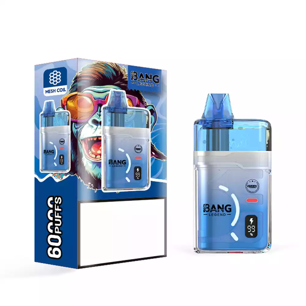 BANG LEGEND 60K 60000 tõmmet DSK071 ühekordsed vapid hulgimüük duaalne võrepool bulk ost laadimisfunktsiooniga 5 BANG LEGEND 60K 60 000 sissehingamist DSK071 ühekordsed veipid hulgimüük duaalne võrguspiraal suurtes kogustes ostmine, laadimisvõimalusega - Pilt 5