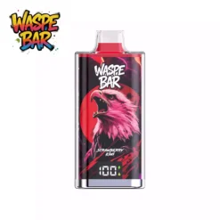 WASPE BAR 60000 60K Puffs Tek Kullanımlık Vape Toptan Alışveriş Yüksek Kapasiteli Şarj Edilebilir Mesh Bobin LED Ekran 11 VapeXYZ