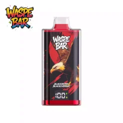 WASPE BAR 60000 60K Puffs Tek Kullanımlık Vape Toptan Alışveriş Yüksek Kapasiteli Şarj Edilebilir Mesh Bobin LED Ekran 13 VapeXYZ