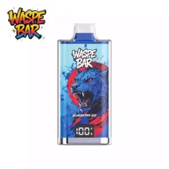 WASPE BAR 60000 60K Puffs Tek Kullanımlık Vape Wholesale Toptan Alışveriş Yüksek Kapasiteli Şarj Edilebilir Mesh Bobin LED Ekran 3 VapeXYZ