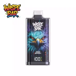 WASPE BAR 60000 60K Puffs Tek Kullanımlık Vape Wholesale Toptan Alışveriş Yüksek Kapasiteli Şarj Edilebilir Mesh Bobin LED Ekran 7 VapeXYZ