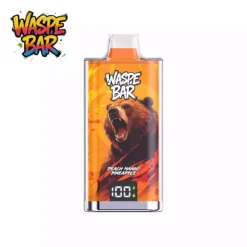 WASPE BAR 60000 60K Puffs Tek Kullanımlık Vape Wholesale Toptan Alışveriş Yüksek Kapasiteli Şarj Edilebilir Mesh Bobin LED Ekran 8 VapeXYZ