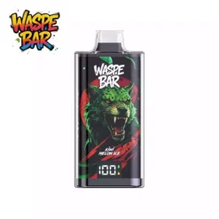 WASPE BAR 60000 60K Puffs Tek Kullanımlık Vape Toptan Alışveriş Yüksek Kapasiteli Şarj Edilebilir Mesh Bobin LED Ekran 9 VapeXYZ