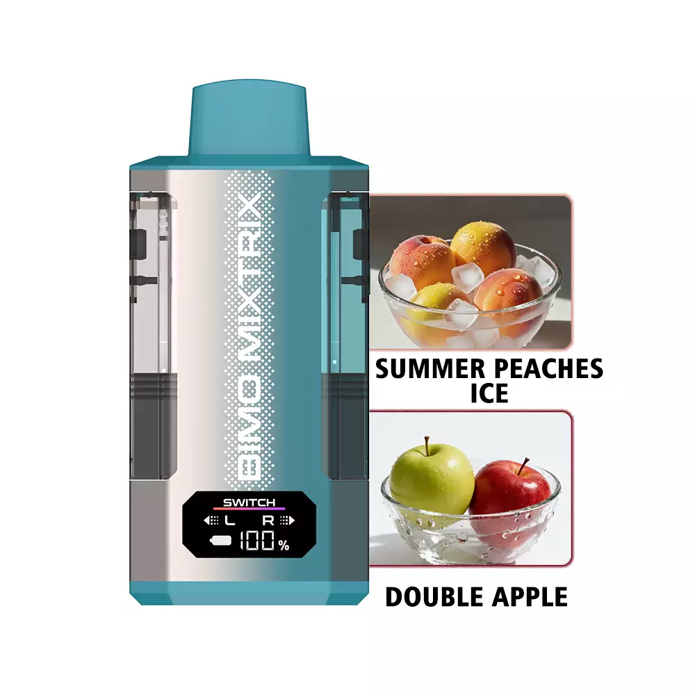 BIMO MIXTRIX 80000 Puffs 80K 2in1 Tat Refillable Vapes Toplu Alışveriş Çift Ağ PER POD Toptan Avrupa Depo 10 BIMO MIXTRIX 80000 Puffs 80K 2in1 Taste Refillable Vapes Bulk Buy Dual Mesh PER POD Wholesale European Warehouse - Image 10