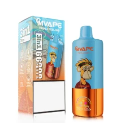 CRYSTAL MARY Pulse Triple 66000 Puffs 66K Disposable Vape Mesh Coil LED Display 4 VapeXYZ