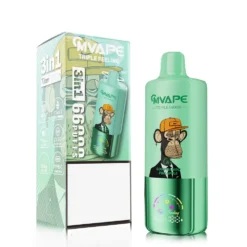 CRYSTAL MARY Pulse Triple 66000 Puffs 66K Disposable Vape Mesh Coil LED Display 8 VapeXYZ