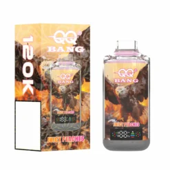QQ BANG 120000 DSK079 Απώτατα 120.000 Puffs Disposable Vapes Έξυπνη Οθόνη Κρύσταλλο Χονδρική Αγορά Μεγάλη Ποσότητα Διπλή Πλέγμα Coil 6 VapeXYZ