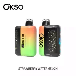 OKSO PULSE X 25K 25000 затяжек Одноразовые вейпы оптом Bulk Buy Умный дисплей Регулируемый воздушный поток Двойная сетчатая катушка 2 VapeXYZ