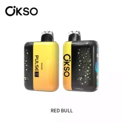 OKSO PULSE X 25K 25000 затяжек Одноразовые вейпы оптом Bulk Buy Умный дисплей Регулируемый воздушный поток Двойная сетчатая катушка 3 VapeXYZ